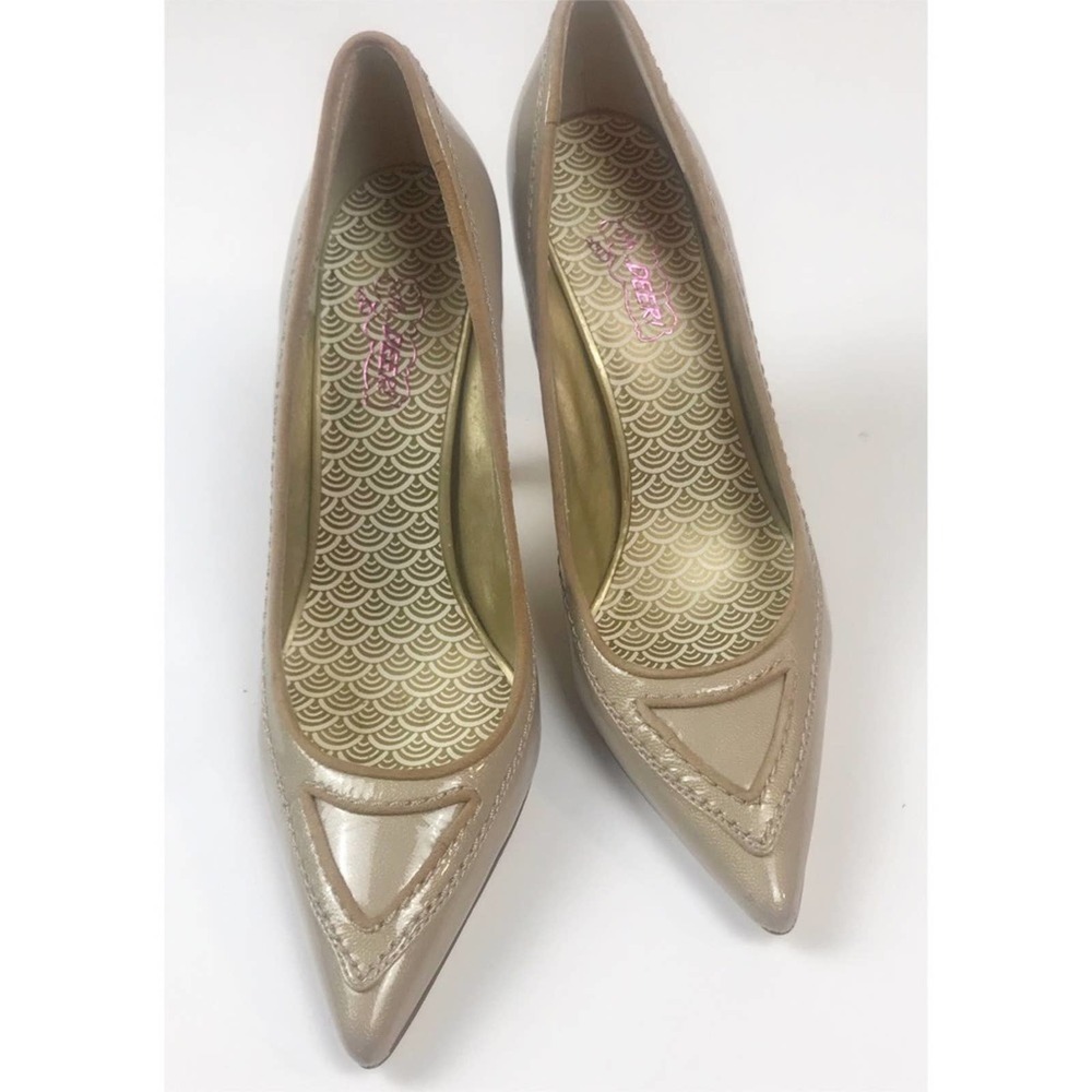 oh, Dear! ,  iridescent patent leather pumps 0635